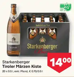 MPreis Starkenberger Bier Tiroler Märzen Angebot