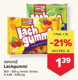 MPreis Storck Nimm2 Lachgummi Angebot