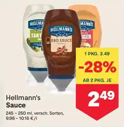 MPreis Hellmann's Saucen Angebot