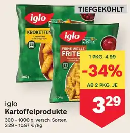 MPreis Iglo Kartoffelprodukte Angebot