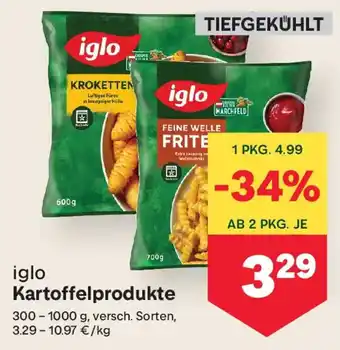 MPreis Iglo Kartoffelprodukte Angebot