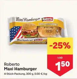 MPreis Roberto Maxi Hamburger Brötchen Angebot