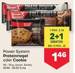 MPreis Power System Protein Riegel Angebot