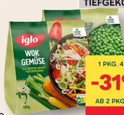 MPreis Iglo Gemüse Angebot