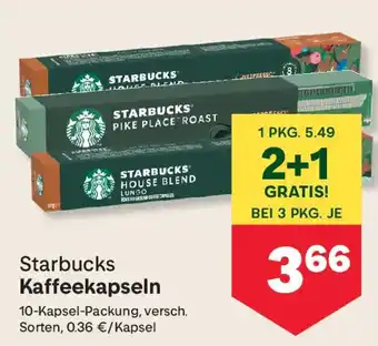 MPreis Starbucks Kaffeekapseln Angebot