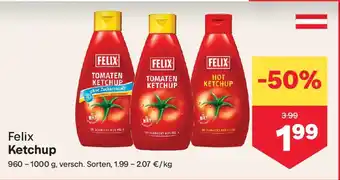 MPreis Felix Ketchup Angebot