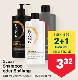 MPreis Syoss Shampoo Angebot