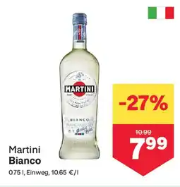 MPreis Martini Bianco Vermouth Angebot