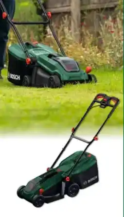 OBI Bosch Akku-Rasenmäher Rotak 18V-32 Angebot