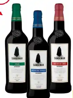 Transgourmet Sandeman Sherry Angebot