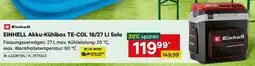 Lagerhaus EINHELL Akku-Kühlbox TE-COL 18/27 Li Solo Angebot