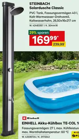 Lagerhaus STEINBACH Solardusche Classic Angebot