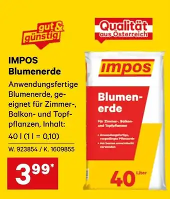 IMPOS Blumenerde