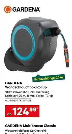 Lagerhaus GARDENA Wandschlauchbox Rollup Angebot