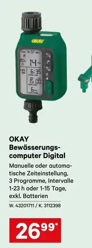 Lagerhaus OKAY Bewässerungs- computer Digital Angebot