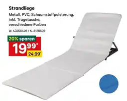Lagerhaus Strandliege Angebot