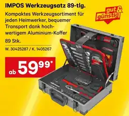 Lagerhaus IMPOS Werkzeugsatz 89-tlg. Angebot