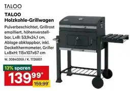 Lagerhaus TALOO Holzkohle-Grillwagen Angebot