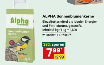 Lagerhaus ALPHA Sonnenblumenkerne Angebot