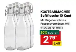 Lagerhaus KOSTBARMACHER Saftflasche 10 Kant Angebot