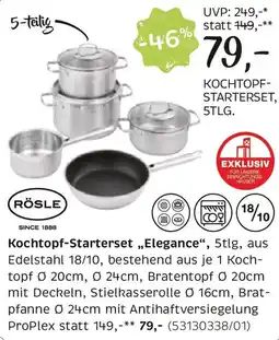 XXXLutz Kochtopf-starterset „elegance Angebot