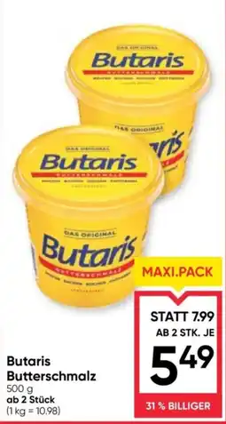 Maximarkt Butaris Butterschmalz Angebot