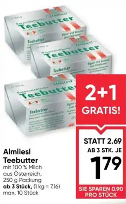 Maximarkt Almliesl Teebutter Angebot