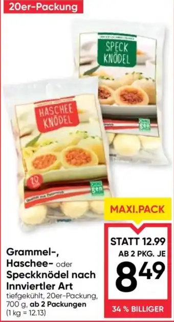 Maximarkt Grammel-, Haschee- oder Speckknödel nach Innviertler Art Angebot