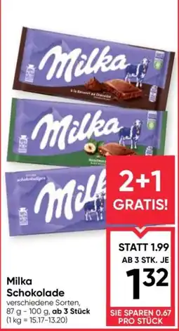 Maximarkt Milka Schokolade Angebot