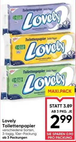 Maximarkt Lovely Toilettenpapier Angebot