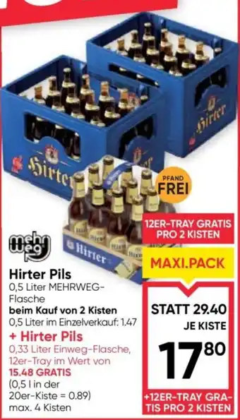 Maximarkt Hirter Pils Angebot