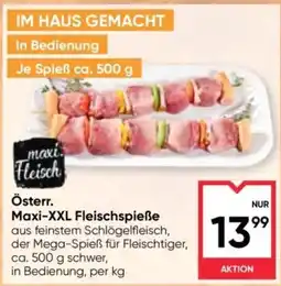 Maximarkt Österr. Maxi-XXL Fleischspieße Angebot