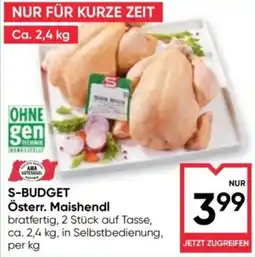 Maximarkt S-BUDGET Österr. Maishendl Angebot