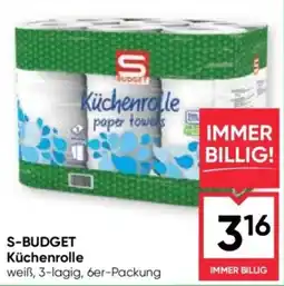 Maximarkt S-BUDGET Küchenrolle Angebot