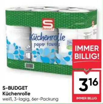 Maximarkt S-BUDGET Küchenrolle Angebot