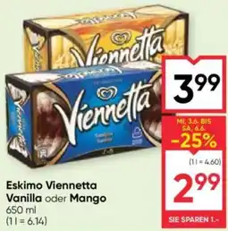 Maximarkt Eskimo Viennetta Vanilla oder Mango Angebot