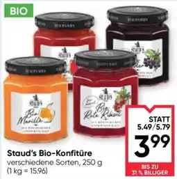 Maximarkt Staud's Bio-Konfitüre Angebot
