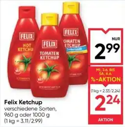 Maximarkt Felix Ketchup Angebot