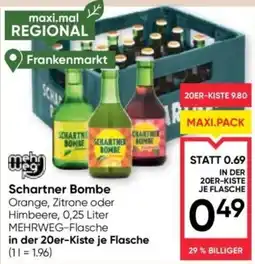 Maximarkt Schartner Bombe Angebot