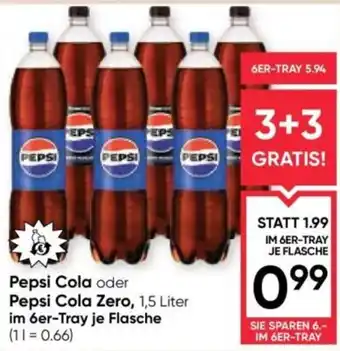 Pepsi Cola oder Pepsi Cola Zero