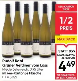 Maximarkt Rudolf Rabl Grüner Veltliner vom Löss Angebot