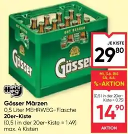 Maximarkt Gösser Märzen Angebot