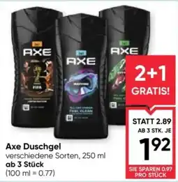 Maximarkt Axe Duschgel Angebot