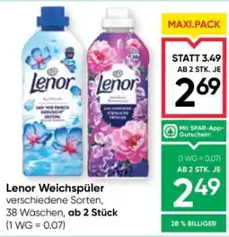 Maximarkt Lenor Weichspüler Angebot