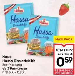 Maximarkt Haas Hassa Einsiedehilfe Angebot