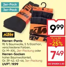 Maximarkt Herren-Pants Angebot
