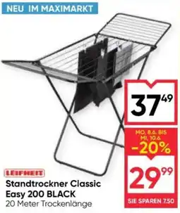Maximarkt Standtrockner Classic Easy 200 BLACK Angebot