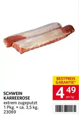Transgourmet Schwein karreerose Angebot