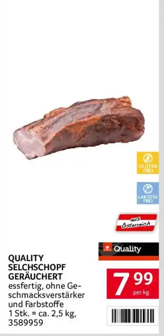Transgourmet Quality selchschopf geräuchert Angebot