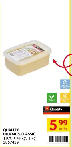 Transgourmet Quality hummus classic Angebot